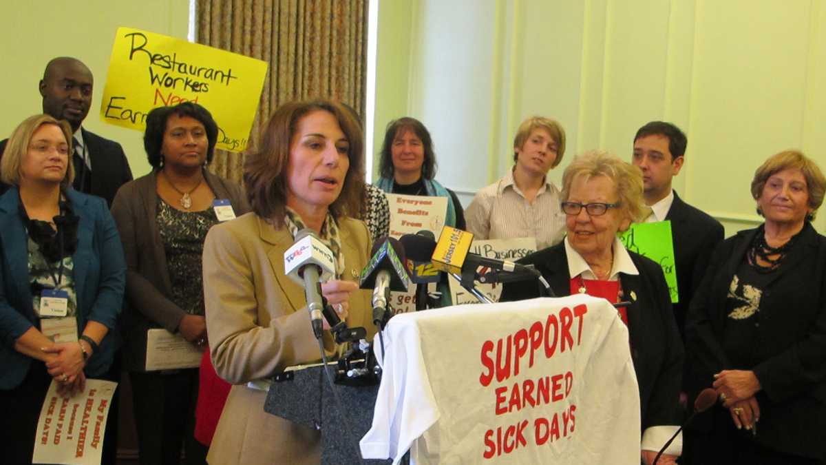 In 2014, New Jersey lawmakers and advocates call for statewide policy on paid sick leave. (Phil Gregory/WHYY)  