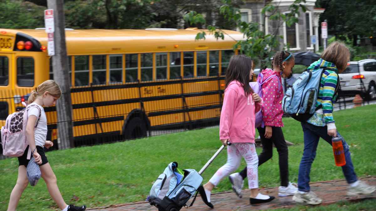  Students will return to schools across Northwest Philadelphia this week. (NewsWorks, file art) 