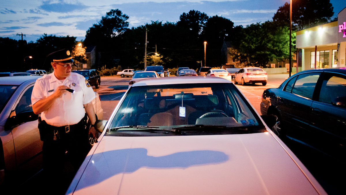  Automobile break-ins have long been a scourge of residents and police across Northwest Philadelphia. (Brad Larrison/for NewsWorks) 