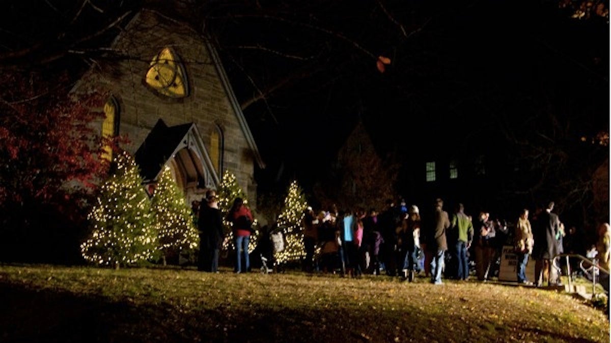  Head to the Woodmere Art Museum on Saturday for the annual tree lighting. (NewsWorks file) 