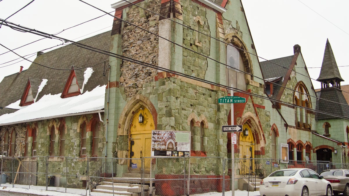 The Frank Furness-designed 19th Street Baptist Church (Alex Lewis for WHYY) 