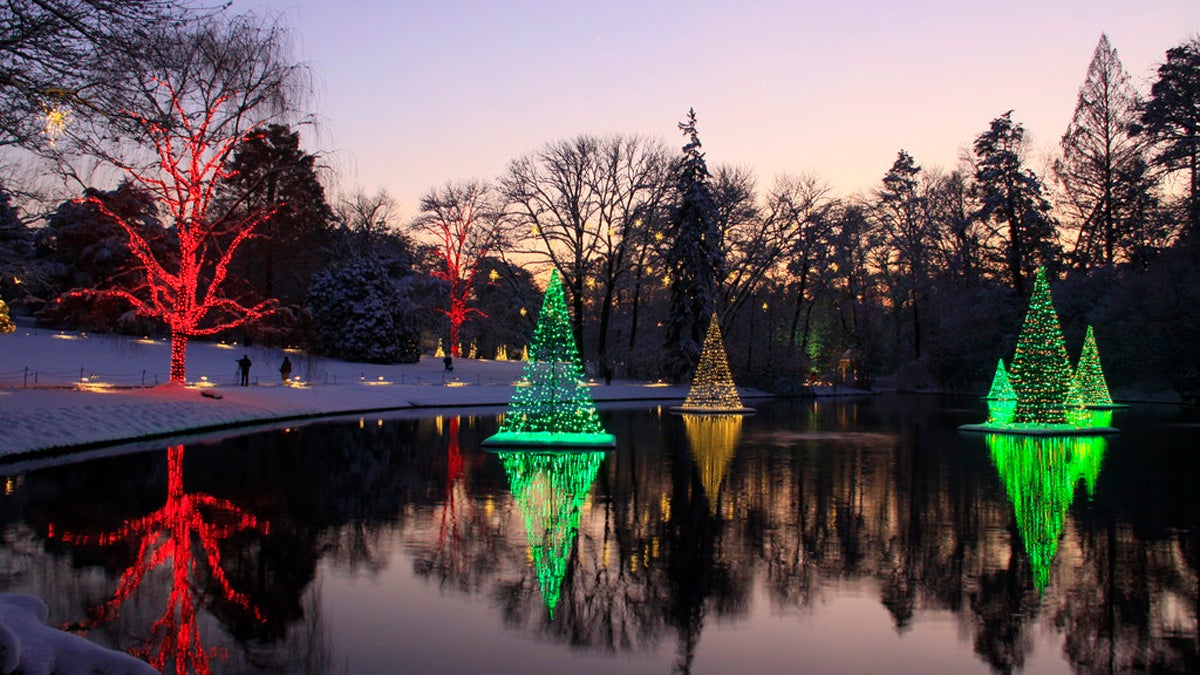  A Longwood Christmas, through January 11 at Longwood Gardens. (Photo courtesy of Longwood Gardens) 