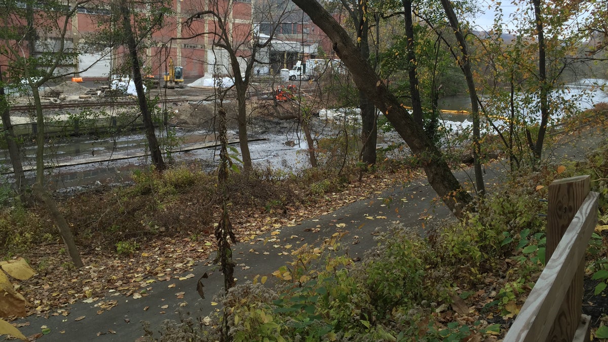  The path along the Manayunk Canal haas seen several improvements in the last couple of years. (William R. Tschanz) 