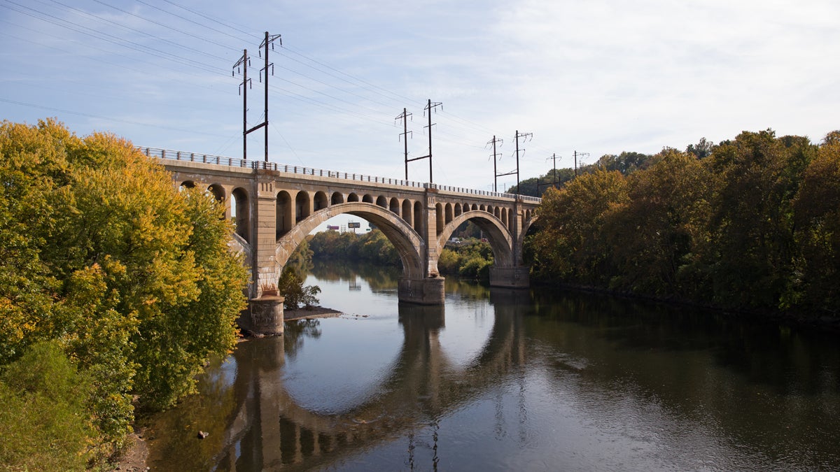  The Manayunk Bridge, a former Pennsylvania Railroad bridge, reopens on Oct. 30 to pedestrians and cyclists connecting Philadelphia’s Manayunk neighborhood to Lower Merion Township in Montgomery County, Pa. (Lindsay Lazarski/WHYY) 