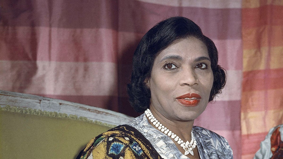  Despite her status as an internationally renowned singer, Marian Anderson, shown here in 1958, suffered from racist cultural barriers. (AP Photo) 