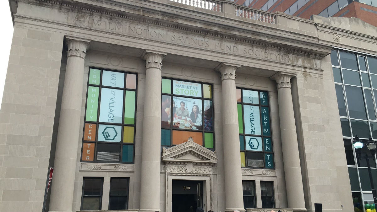  Market Street Village is Wilmington's newest residential space. (Mark Eichmann/WHYY) 