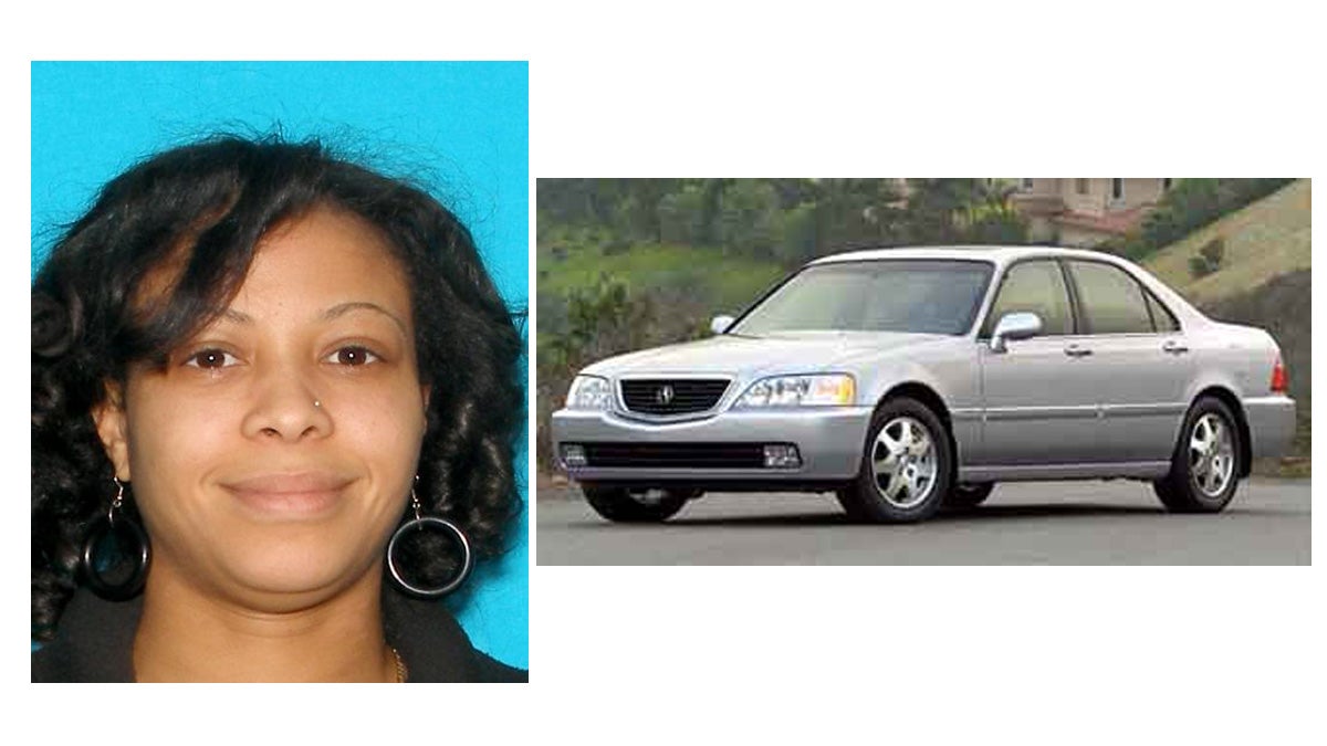 Trader was last seen in her 2000 Acura RL (Photo courtesy of New Castle County Police)
