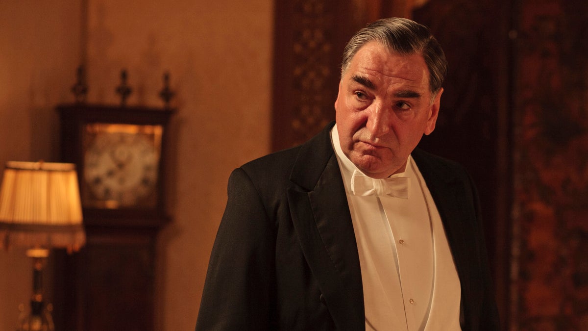  In this image released by PBS, Jim Carter as Mr. Carson is shown in a scene from the second season of 