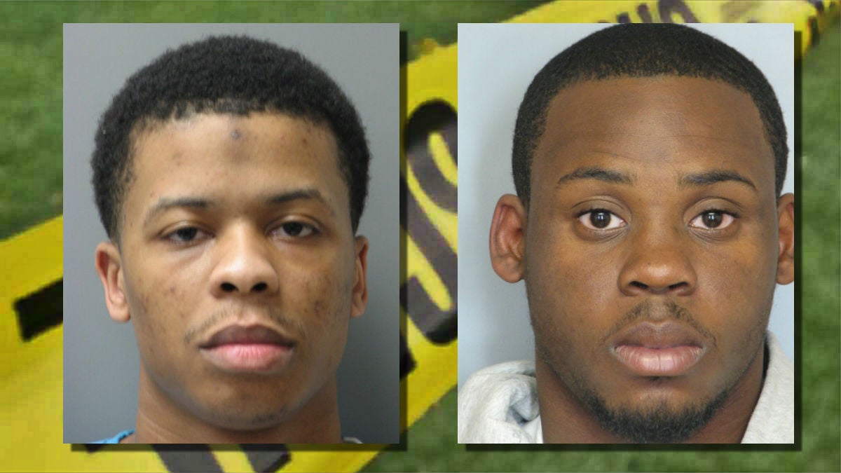  Troy Faison and Sirair Bailey are both convicted felons with previous weapons offenses (WPD photos) 