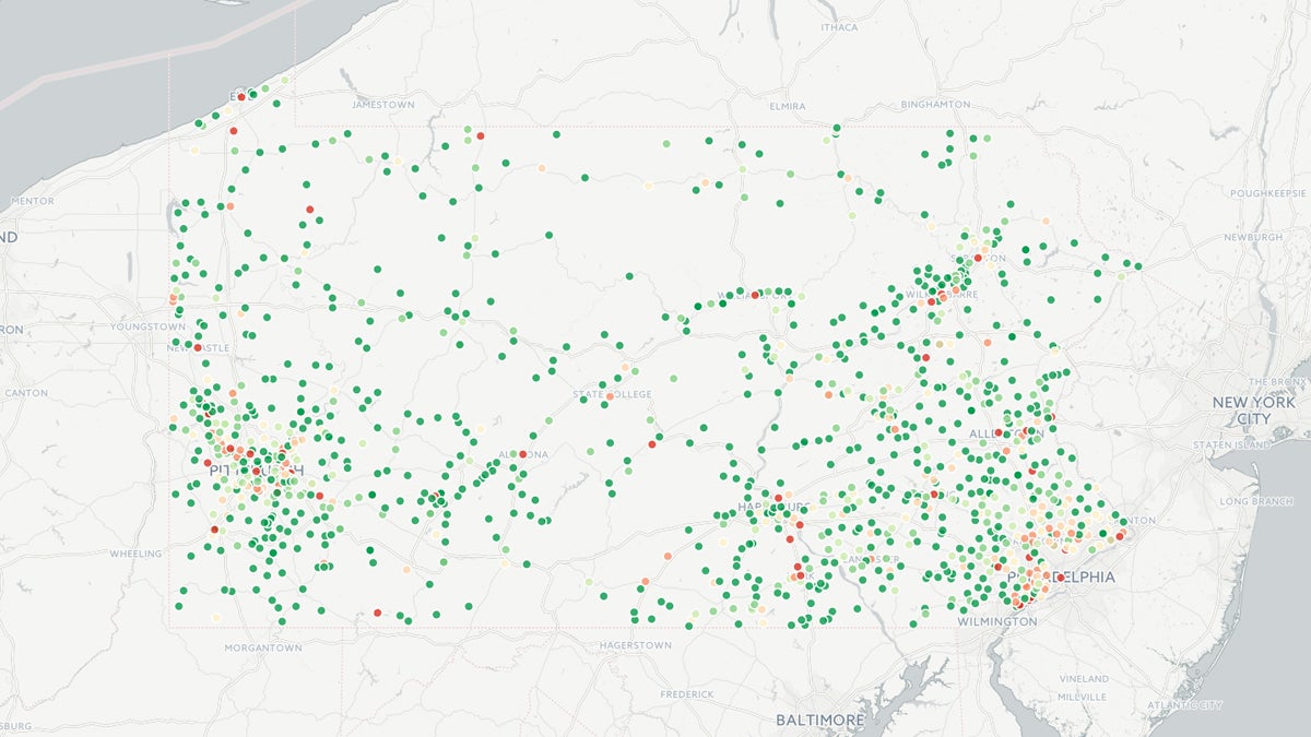  Editors note: In the map, unfunded actuarial liabilities are listed as $0 for retirement systems projected to have more than enough money to pay pensions to retirees and vested workers. 