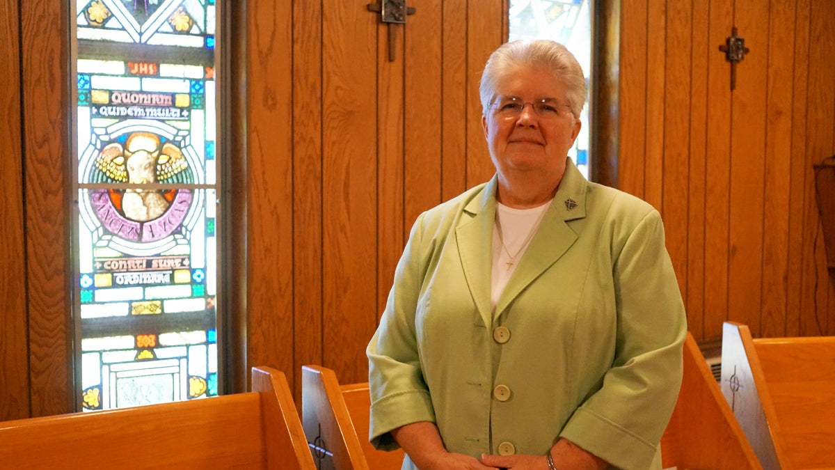  Sr. Carol Zinn is a Sister of Saint Joseph based in Plymouth Meeting, Pa. and a past president of the Leadership Conference of Women Religious. The group, which represents the majority of American nuns, was subject to a three-year investigation by the Vatican. (Katie Colaneri/WHYY) 