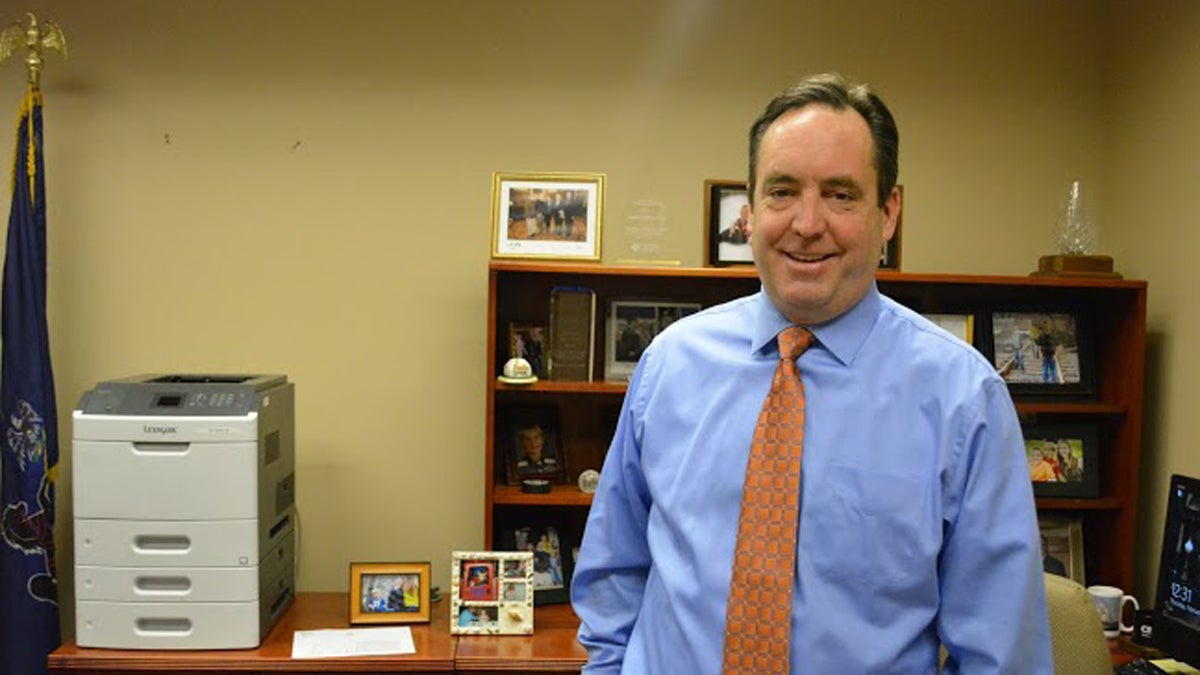 Centre County's Jake Corman, the Pennsylvania Senate majority leader. (Kevin McCorry/WHYY) 