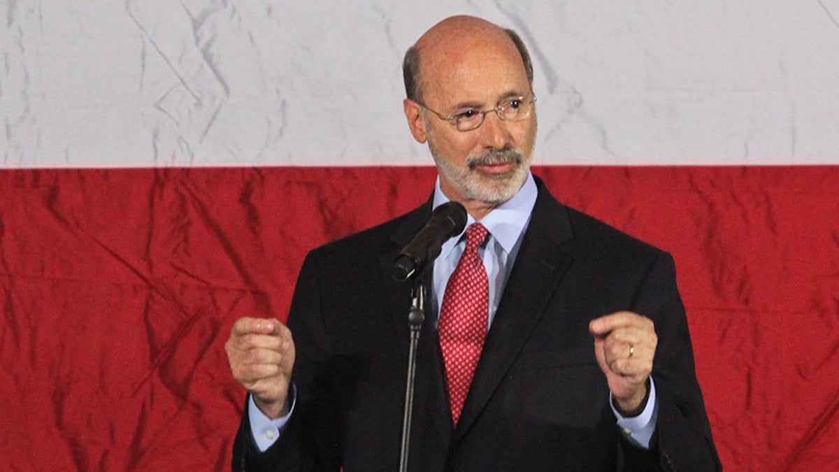  Pennsylvania governor-elect Tom Wolf (Kimberly Paynter/WHYY) 