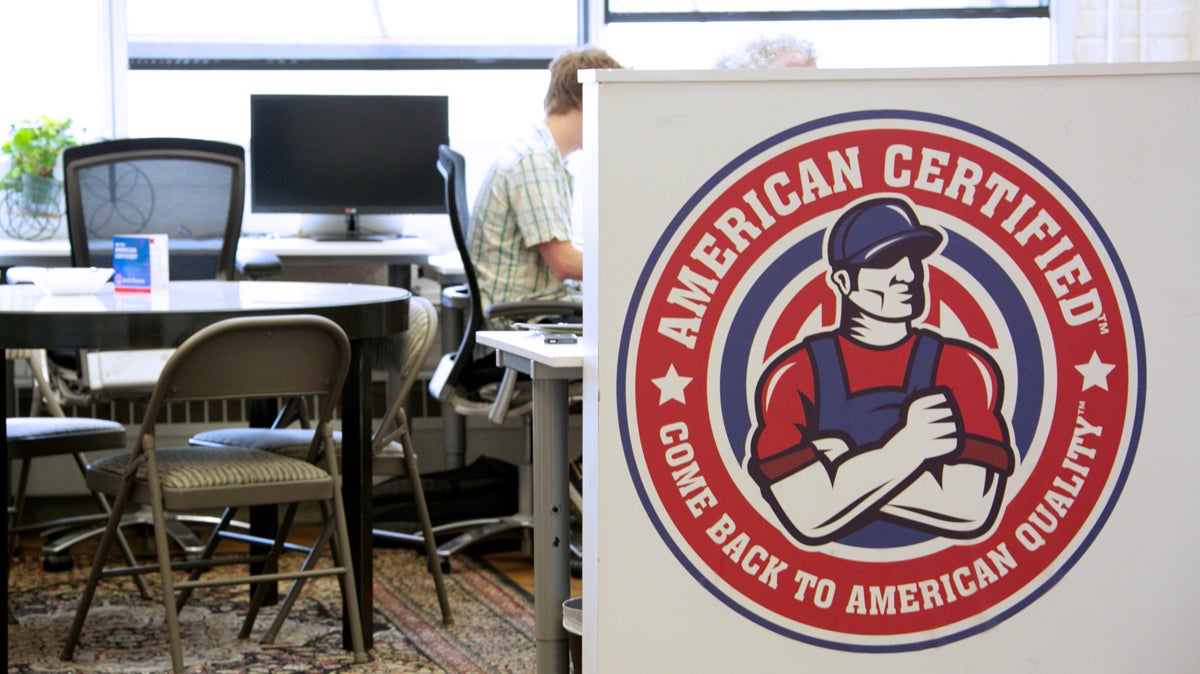  American Certified only sells products made in the U.S. It currently offers more than  1.7 million American-made items for sale. (Nathaniel Hamilton/for NewsWorks) 