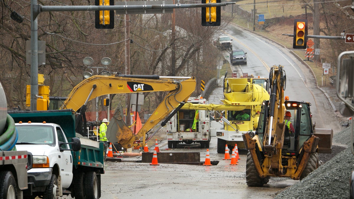  Valley Forge National Historical Park Closed due to a large sewer line brake (Nathaniel Hamilton/For NewsWorks) 