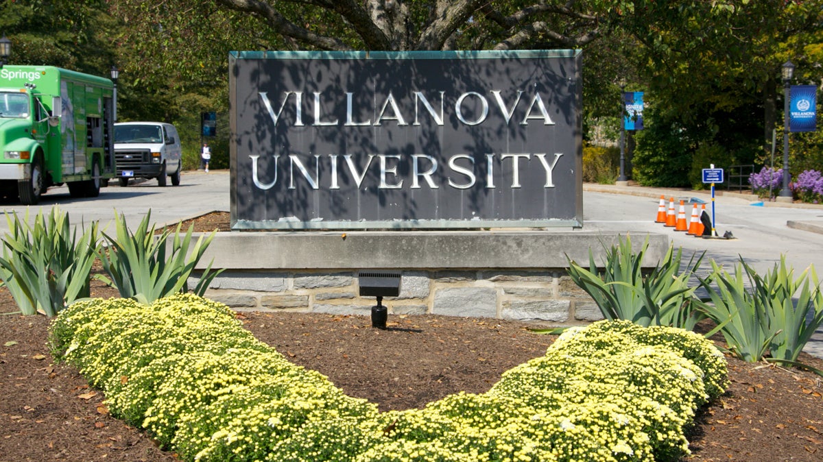  Villanova University in Delaware County will arm some of its security police force next year. (Nathaniel Hamilton/WHYY) 