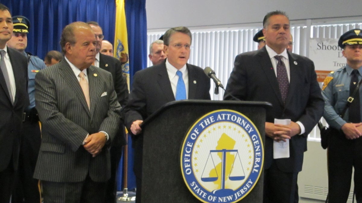  Acting Attorney General John Hoffman announces the new anti-violence police deployment in Trenton (Phil Gregory/WHYY) 