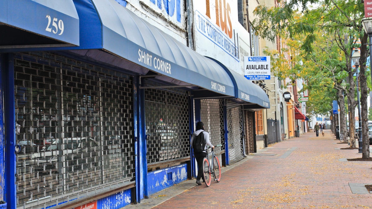  Jennith Kim works in Old City. She is not happy to see a  CVS is in the plans. (Kimberly Paynter/WHYY) 