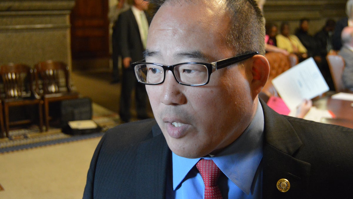 Philadelphia Councilman David Oh (Tom MacDonald/WHYY)