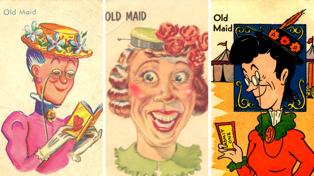  The 'old maid' may be the ugliest card in the deck, but don't doubt for  second that she's got secrets. 