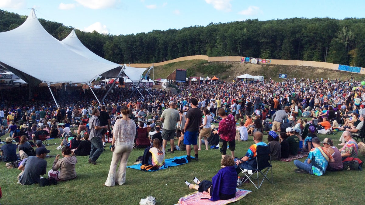  Peach Music Festival rocks  The Poconos (Paul Parmelee/for NewsWorks) 