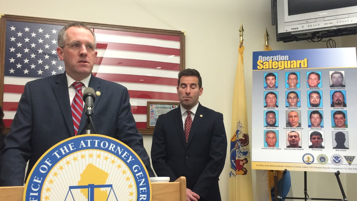 Acting New Jersey Attorney General Robert Lougy says authorities are monitoring online file sharing sites to detect child pornography offenders. (Phil Gregory/WHYY)