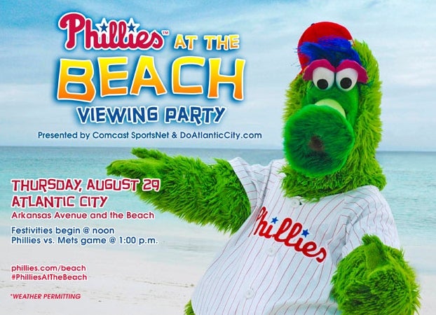  The Phanatic's fur protects him from sunburn, but you should probably bring along some sunscreen. 