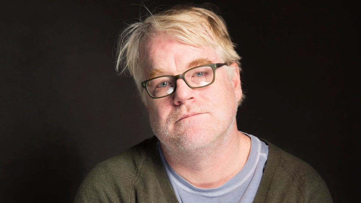  In this Jan. 19, 2014 photo, Philip Seymour Hoffman is shown sitting for a portrait during the Sundance Film Festival, in Park City, Utah. Hoffman was found dead Sunday, Feb. 2, 2014, in his New York apartment. He was 46. (Photo by Victoria Will/Invision/AP) 