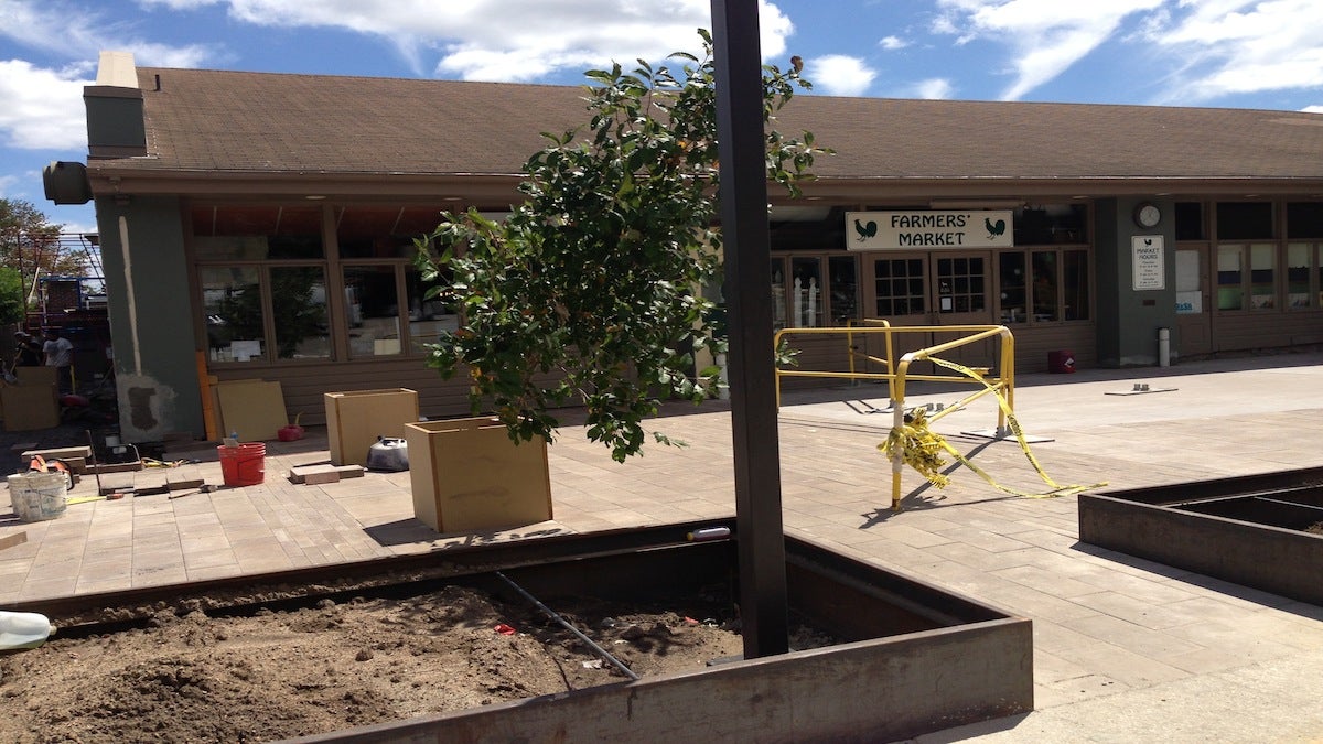  Work on the Market at the Fareway is nearing completion. (Courtesy of Eileen Reilly) 