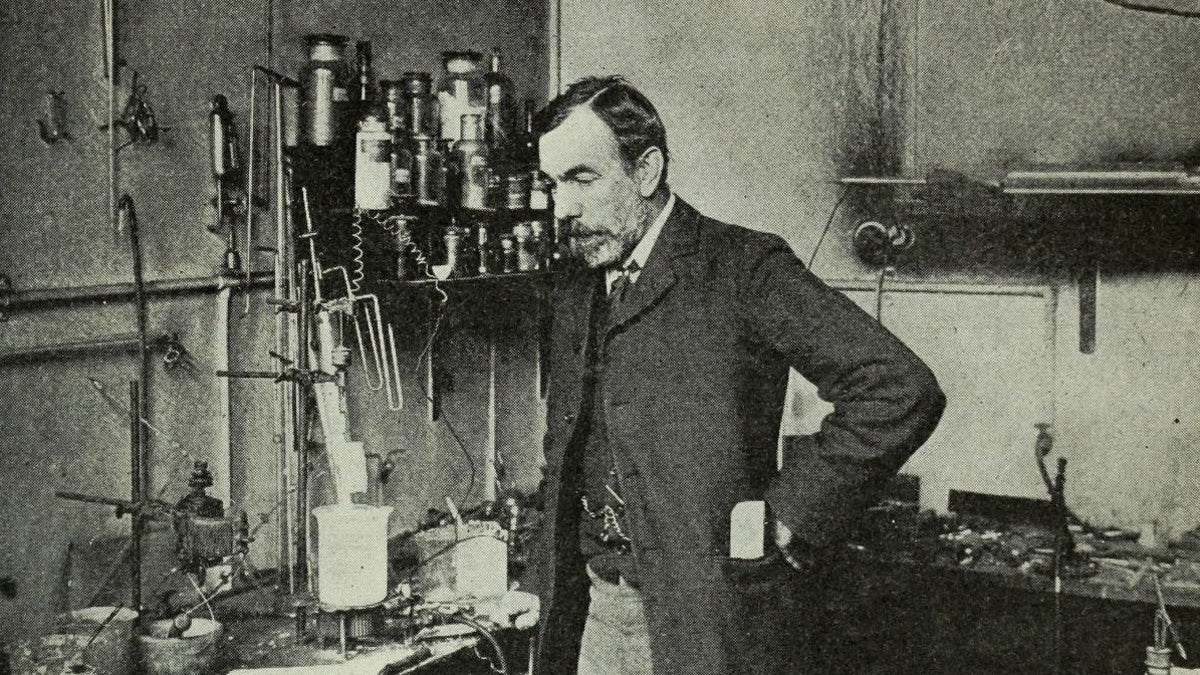 William Ramsay in 1904 (Munn & Co./Appleton's Magazine)