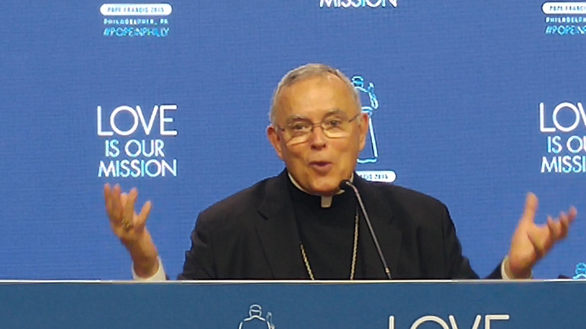  Philadelphia Archbishop Charles Chaput (Tom MacDonald/WHYY) 