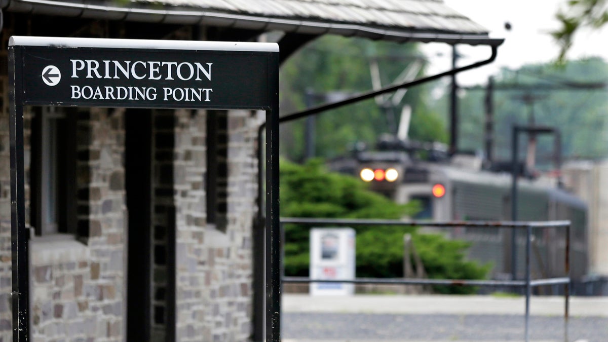 Under the plan, about 500 feet of track would be removed to make way for an arts center at Princeton. 