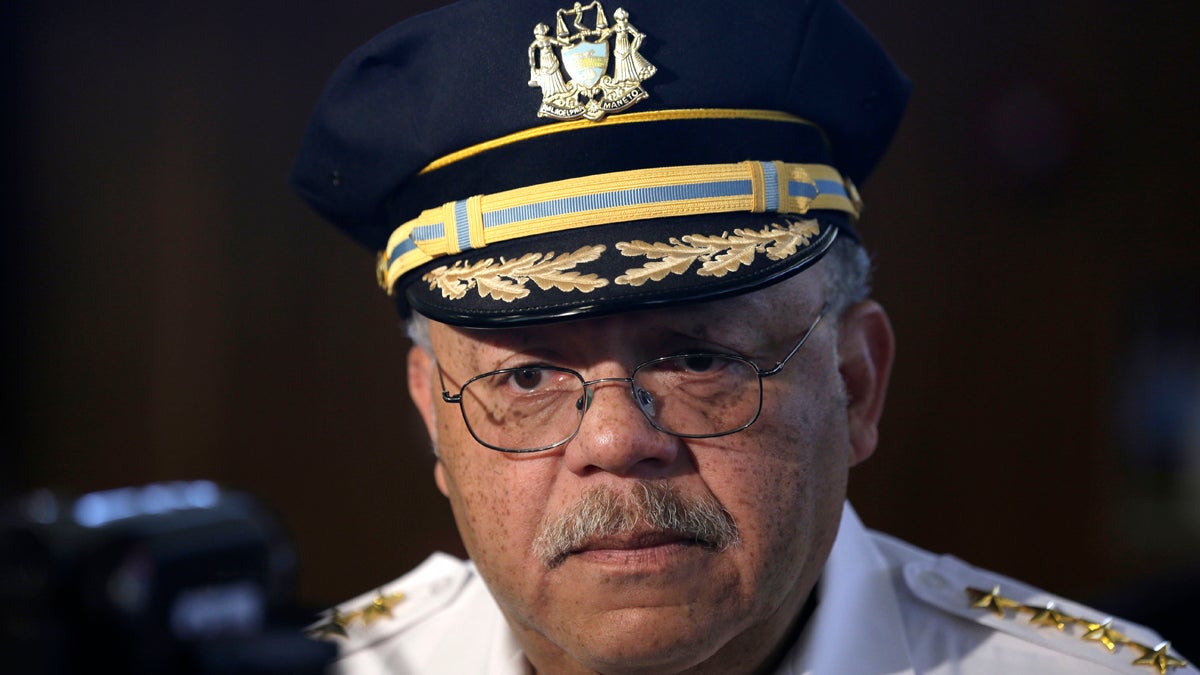  Philadelphia Police Commissioner Charles Ramsey is shown speaking to members of the media in 2013. (AP Photo/Matt Rourke) 