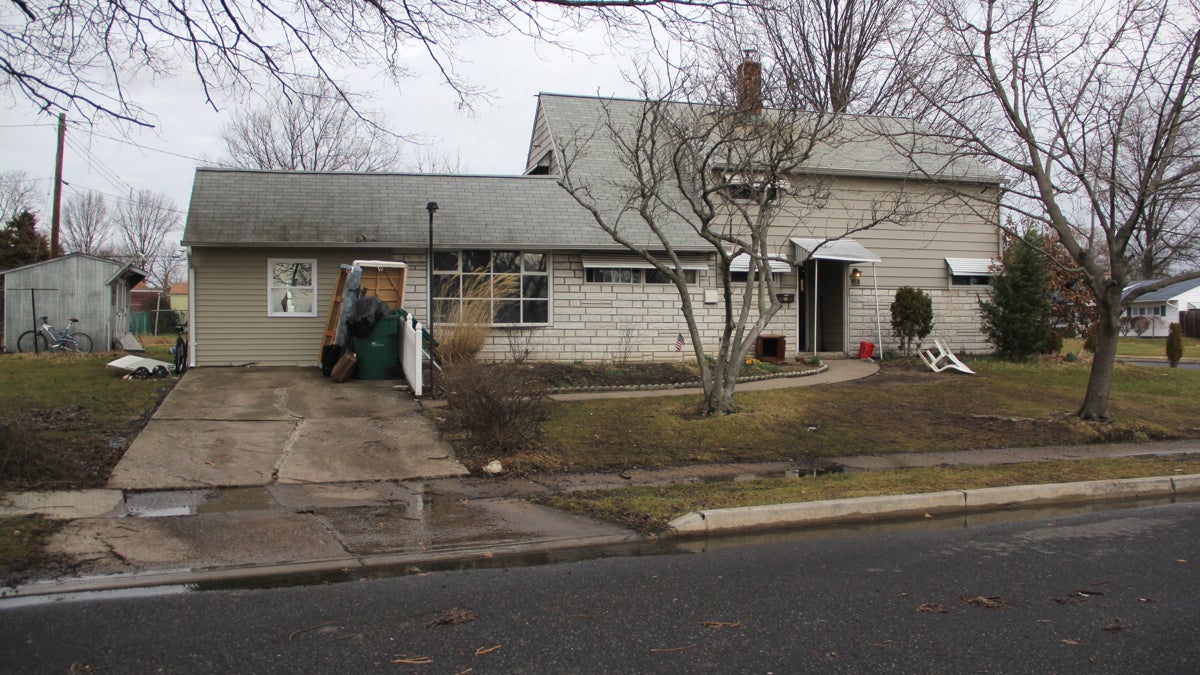 A recovery home on Gooseneck Road in Bristol Township. (Emma Lee/WHYY)