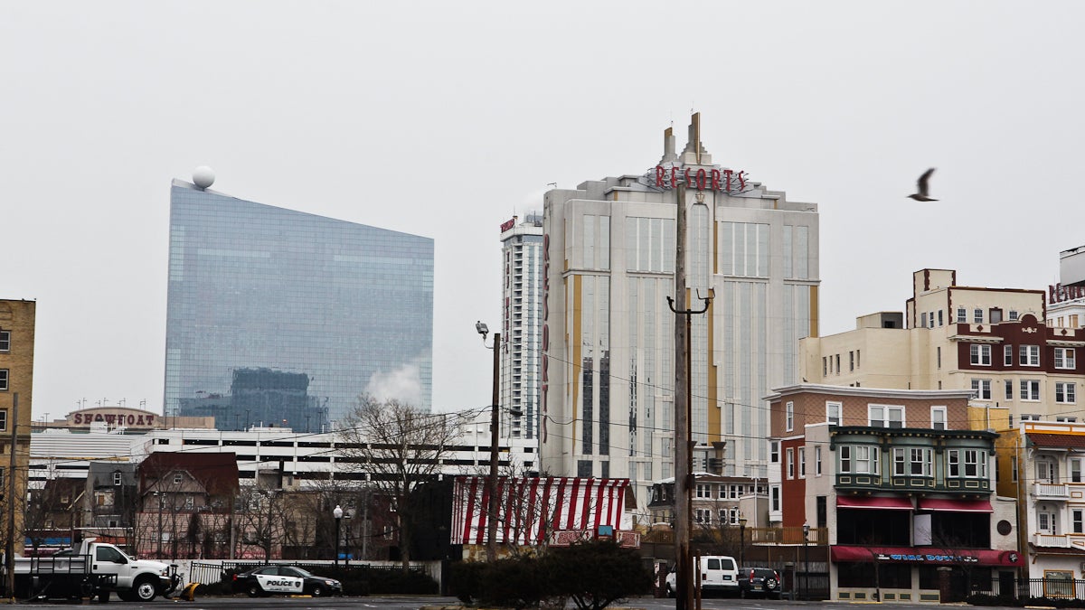  The Revel is on the left in this 2015 photo of Atlantic City. (Kimberly Paynter/WHYY) 