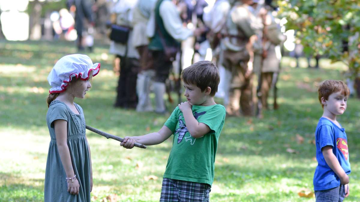  The Revolutionary Germantown Festival, at which this photo was taken last year, is a big tourism draw for the neighborhood. (NewsWorks, file art) 