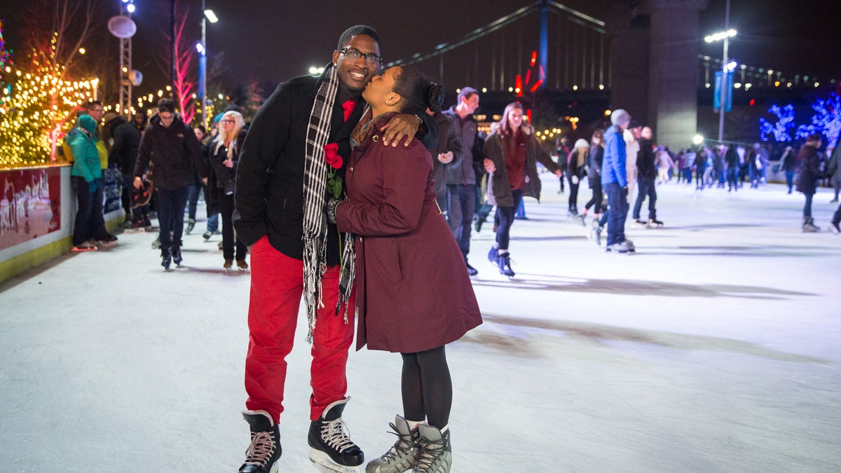 Ice skating at the RiverRInk (Image courtesy  of Matt Stanley)