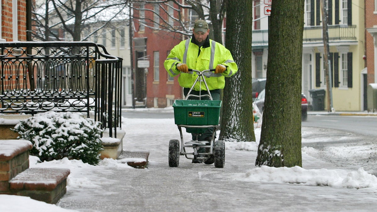 The type of salt a city uses is driven by both environmental and economic factors. (AP File Photo/Timothy Jacobsen)