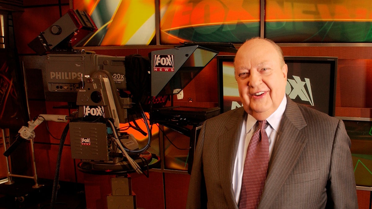  Biographer Gabriel Sherman has written a book about Fox News CEO Roger Ailes, shown in this 2006 photo. (AP Photo/Jim Cooper, file) 