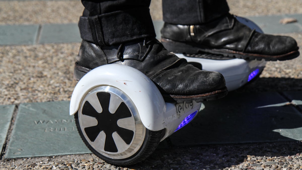 Charles Cerrone is a rollerboarder and photographer. (Kimberly Paynter/WHYY)