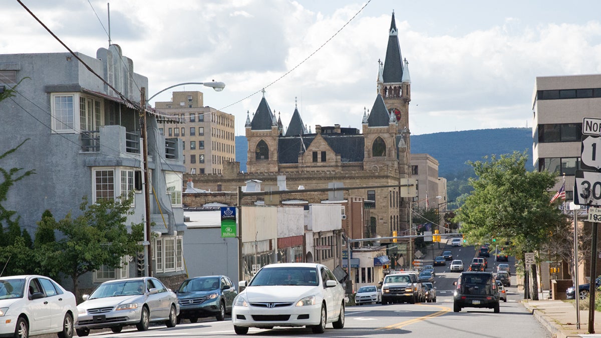  Scranton Mayor William Courtright is calling for the city's pension funds to be moved to a state management system, the Pennsylvania Municipal Retirement System. (Lindsay Lazarski/WHYY) 