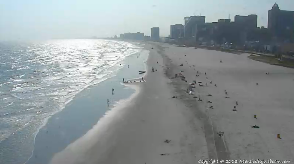  Just south of The Pier Shops at Caesars in Atlantic City. [Image: AtlanticCityWebcam.com] 