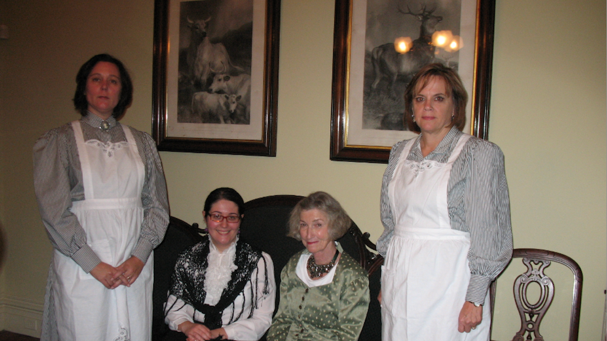  Ebenezer Maxwell Mansion's Upstairs/Downstairs series focuses on the experiences of Victorian-era women's experiences across class. (Photo courtesy of Maxwell Mansion) 