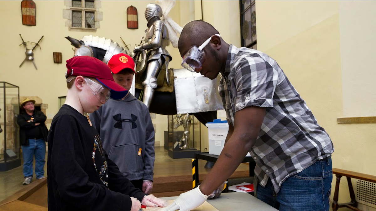  The Arms and Armor Family Celebration is scheduled to start at 10:30 a.m. Sunday. (Photo courtesy of Philadelphia Museum of Art) 