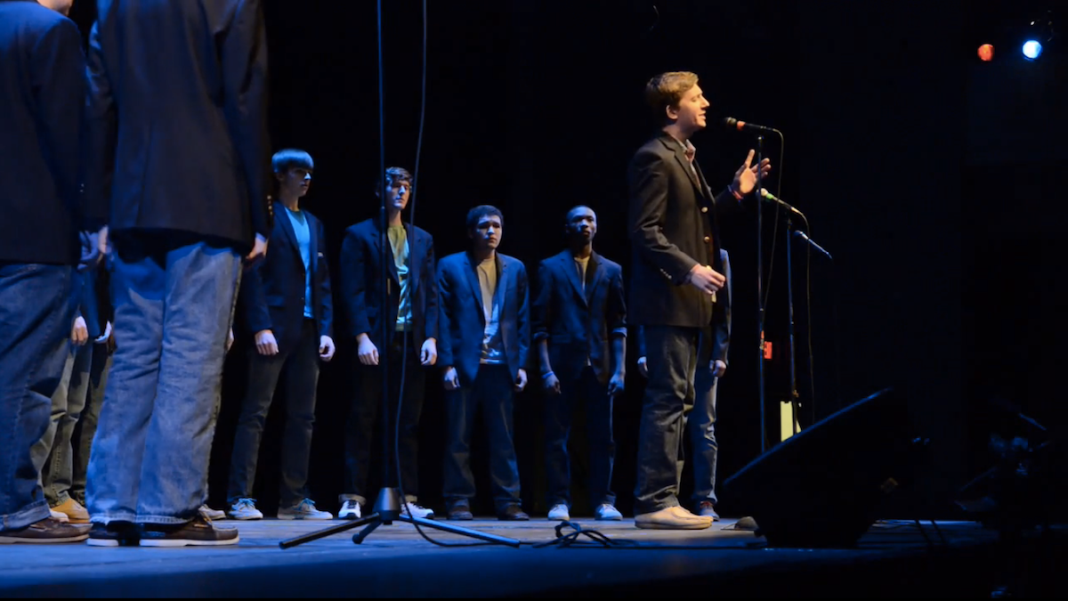  The Springside Chestnut Hill Academy's Hilltones perform on Saturday night. (Bas Slabbers/for NewsWorks) 