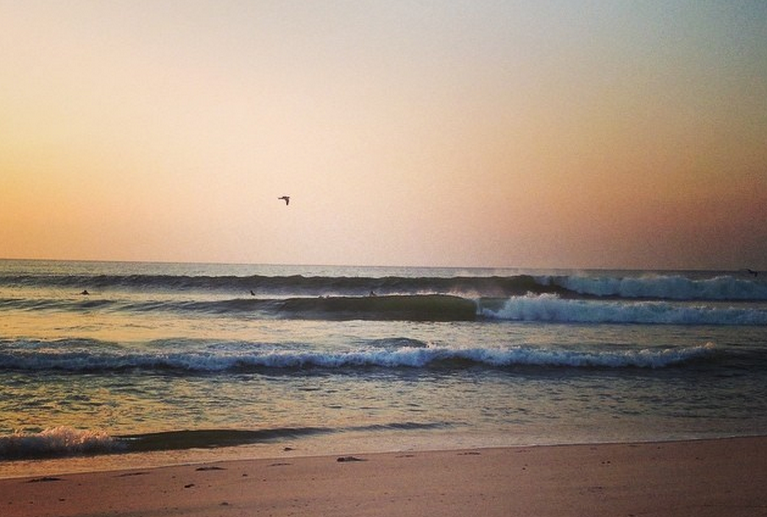  Wednesday morning in South Seaside Park. (Photo: JSHN contributor Kristin Asay) 