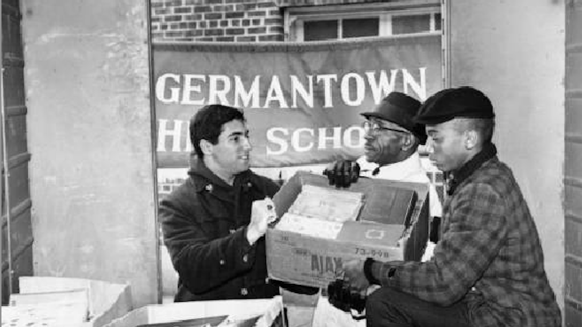  A shot from Germantown High School in 1963. (Image from Temple Urban Archive) 