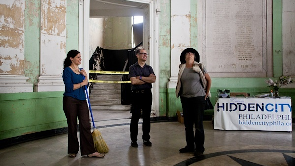 'Germantown City Hall' was temporarily reopened last year for a Hidden City exhibition. (NewsWorks