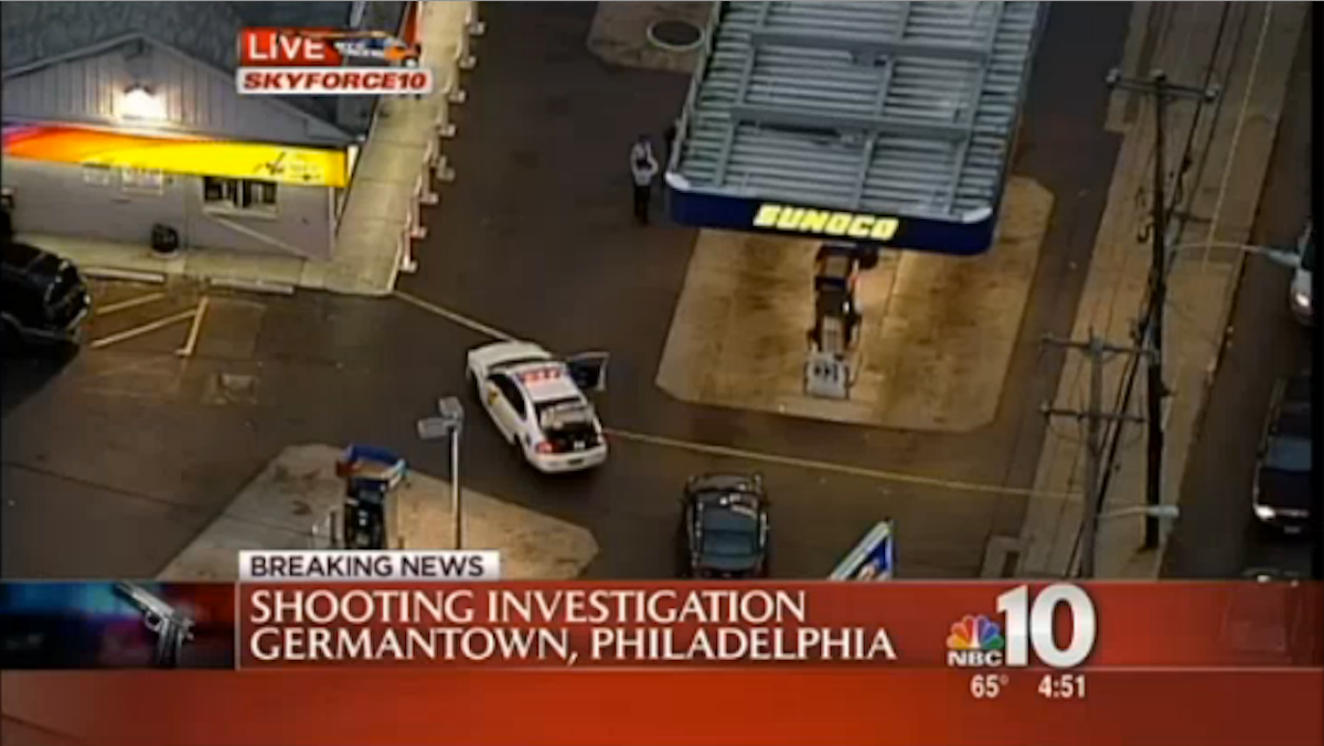  The shooting victim was listed in critical condition hours after the shooting. (Image courtesy of NBC10) 