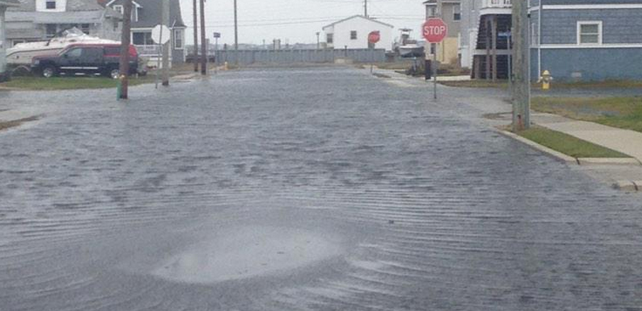  Arion Avenue in West Wildwood late Monday morning. (Photo courtesy of the West Wildwood Police Department) 